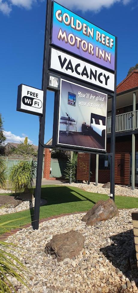 Golden Reef Motor Inn Bendigo Eksteriør bilde