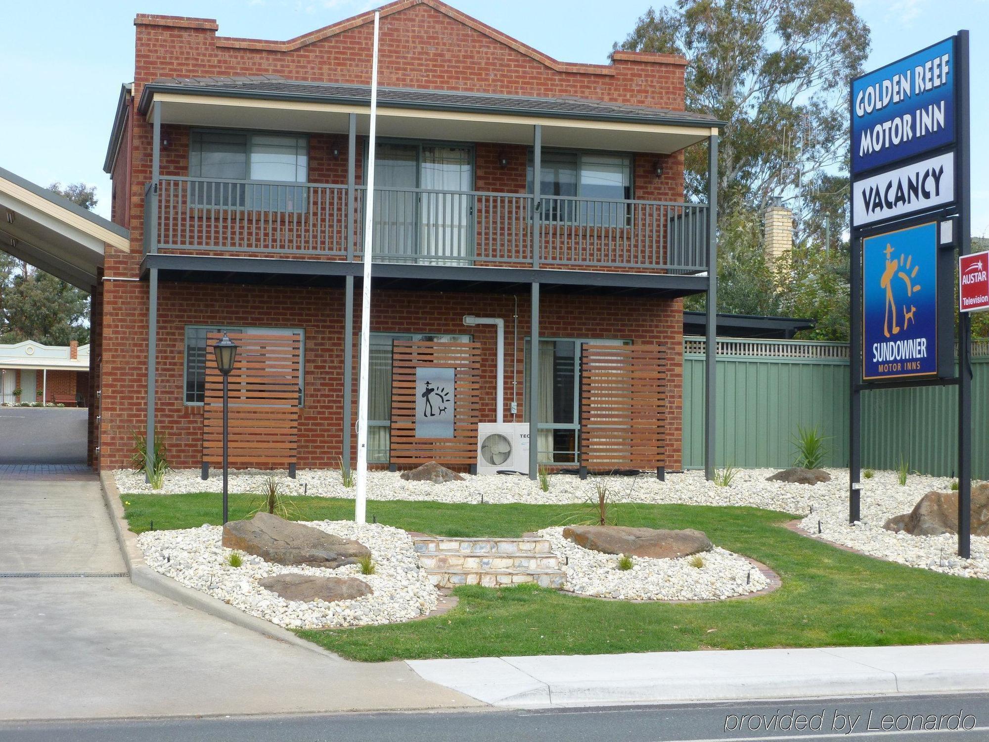 Golden Reef Motor Inn Bendigo Eksteriør bilde